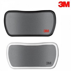 3M 무빙 마우스 손목받침대 손목보호 손목꺽임방지, 블랙 그레이