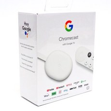구글 Chromecast 크롬캐스트 4세대 4K UHD 미러링 동글 OTT 셋톱박스
