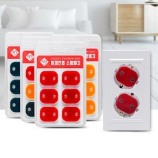 간편한 부착형 자동 화재진압 소화패치 (4종 택1) 콘센트 규격사이즈, 그레이, 1세트