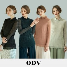 [쇼핑엔티] *BIG SALE* ODV 메탈 플리츠 티블라우스 4종 (반사이즈는 아래로!)