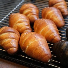 크럼 시오빵 삼각휴면반죽 70g 보냉포장포함 소금빵 생지, 10개