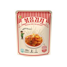 베스트식품 일미 볶음김치 100g 15개