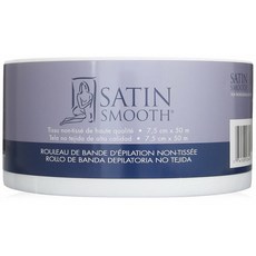 Satin Smooth Waxing Cloth Roll for Hair Removal 새틴 스무스 왁싱 롤러 헤어 리무버 7.5cm* 50m, 1개