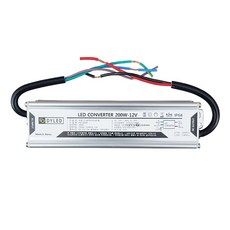 국산 방수형 LED 컨버터 SMPS 200W DC12V 1개입 1개