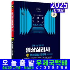 임상심리사2급 2차 실기 교재 책 핵심유형100제 한권으로끝내기 시대고시기획 2025