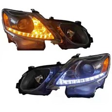 Lexus gs300 gs350 gs430 수정된 헤드라이트 1set, 1개, 단색+ 하이빔 LED 1set