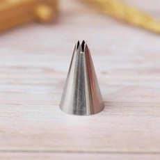 데코레이션 팁 스타 페이스트리 도구 케이크 아이싱 노즐 로얄 베이크웨어 스틸 장식 스테인레스 파이핑 13 18 소형, 6. 17 Piping Nozzle, 1개