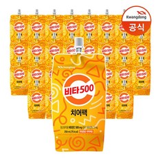 [KT알파쇼핑][광동] 비타500 치어팩 250ml x 30팩 /광동직송