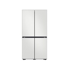 삼성 비스포크 4도어 프리스탠딩 냉장고 870L RF85C91DE01 코타 화이트