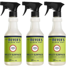 미세스 메이어스 클린데이 에브리데이 멀티 클리너 (473ml)3개 Mrs. Meyer's Clean Day Multi-Surface Everyday Cleaner 레몬향, 래몬향, 3팩, 473ml