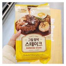 노브랜드 노브랜드 그릴함박스테이크 560g x 1개, 종이박스포장