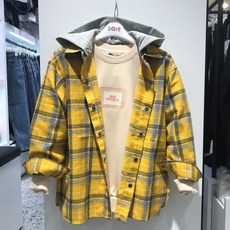 주니어체크셔츠