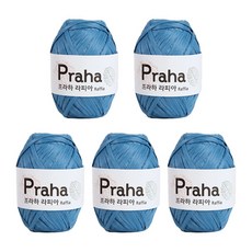 [앵콜스] (10+1)프라하 라피아(5볼묶음) 여름 소품 뜨개실