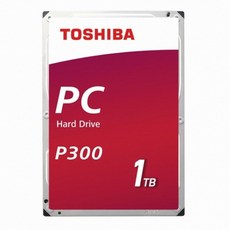 Toshiba 1TB P300 HDWD110 (SATA3/7200/64M), 1