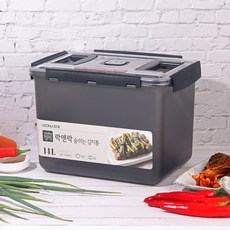 락앤락 숨쉬는 김치통 그레이, 14L, 1개