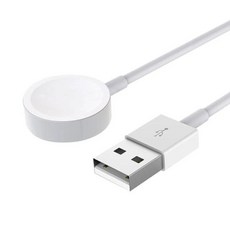 호환 워치용 마그네틱 충전기 스퀘어 시계 도킹 스테이션 USB 휴대용 스마트 액세서리 6 5 4 3 2 1 용, 1개