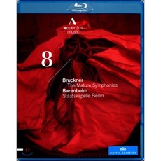 [Blu-ray] Daniel Barenboim 브루크너: 교향곡 8번 - 다니엘 바렌보임 (Bruckner: Symphony No.8) 블루레이 : 1887-90 하스 에디션