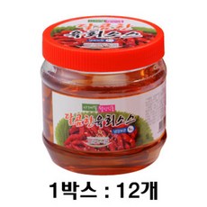고운맛식품/육회양념소스1kg-12개(10%)