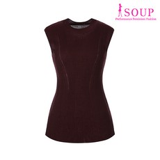 SOUP 슬릿 립트 니트 베스트(ST9SK42)