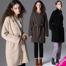 르오트 [르오트] 에디션 라쿤울블렌디드 니트코트