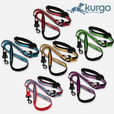  커고 6 in 1 핸즈프리 리드줄 강아지 멀티 크로스 더블 트윈 크로스 숏 소형견 중형견 대형견 훈련 산책 리쉬 설채현 세나개, 블루 