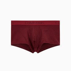 남성 CK 블랙 로고 자카드 로우 라이즈 트렁크_NB256391A