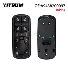 트럭스위치 YITRUM 메르세데스 벤츠 호환 악트로스 MP1 MP2 트럭용 파워 윈도우 스위치 제어 유리 리프터, 1개