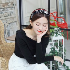 헤어밴드 복고풍 소녀 (17H020)