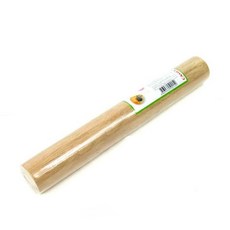 원목 고무나무 밀대 30cm 소형 만두밀대 밀가루밀대 (WF47F64), 1