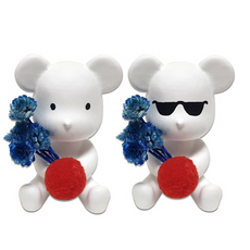 꽃내음폴폴드라이플라워석고방향제만들기