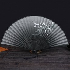 매화접이식부채
