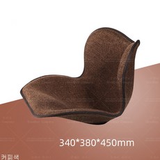 굿데이 컴퍼니 허리보호대 사무실 등받이 시트 허리 쿠션 메모리폼 임산부 의자 자동차 wKD02, 커피색