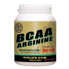 골드 짐(GOLD'S GYM) BCAA 아르기닌 파우더 400g, 1개