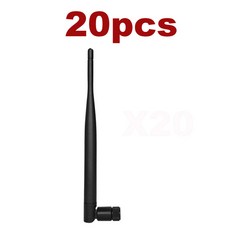 EOTH 2.4g 안테나 5dbi sma 여성 wlan wifi 2.4ghz pbx iot 모듈 라우터 tp 링크 신호 수신기 antena high gain, 03 20pcs
