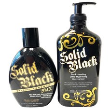 밀레니엄태닝 솔리드 블랙 스페셜 RESERVE 200X Bronzer 400ml 탠 익스텐더 모이스처 라이저 로션 540ml, 1개