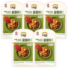 백설 다담 겉절이양념 150g, 5개