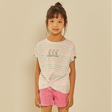 로엠걸즈반팔티셔츠