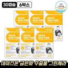 데이즈온 금은화 추출물 450ml x 30캡슐 인동덩굴꽃봉오리추출물(그린세라-F) 위 점막보호 위 건강 개선에 도움 과식 불규칙한 식습관 야식 대이즈원 데이주온 굼은화 추출물, 6개