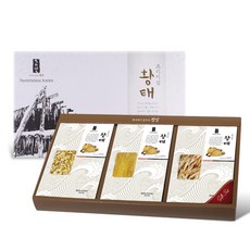 참빛 황태 3호 / 황태찜+황태절편+황태채 / 선물세트 / 기념품 / 답례품, 1박스