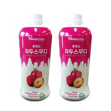 세미 베버시티 후루티 자두 스무디 1.8kg 2개 세트, 단품