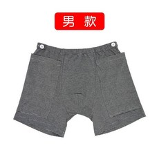 소변주머니 속옷 반바지 백 장루 줄 타입 휴대 3XL, A. 남성용M