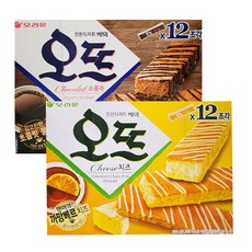 오리온 오뜨 12p 치즈 288g + 쇼콜라 300g 대용량, 치즈12p 288g 1개+쇼콜라12p 300g 1개