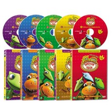 [DVD] 다이노소어 트레인 Dinosaur Train 5종세트 : 공룡에 관심이 많은 아이들을 위한 영어 학습용 DVD