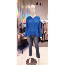 [ab.f.z]브이넥 줄짜임 니트(AAS2GW25C)