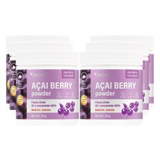 캐나다 오로니아 아사이 베리 파우더 Acai Berry Powder, 120g, 6개
