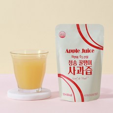 청송꿀땡이사과즙