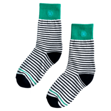 레인메이커 RAINMAKER W PIN STRIPE MIDDLE SOCKS GREEN R23WAS03GR