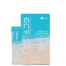 소그마 제주용암해수 소금 스틱 비건 가글 구강 청결제 잇몸 3개 세트, 3박스, 12ml