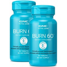 아마존 직구 베스트 GNC Total Lean Burn 60 - 트윈 팩, 1, 단일상품