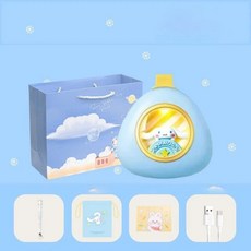 산리오 손난로 카와이 만화 산리오스 시나모롤 헬로 키티 마이 멜로디 쿠로미 핸드 워머 파워 뱅크 USB 충전식 야간 조명, [03] Cinnamoroll